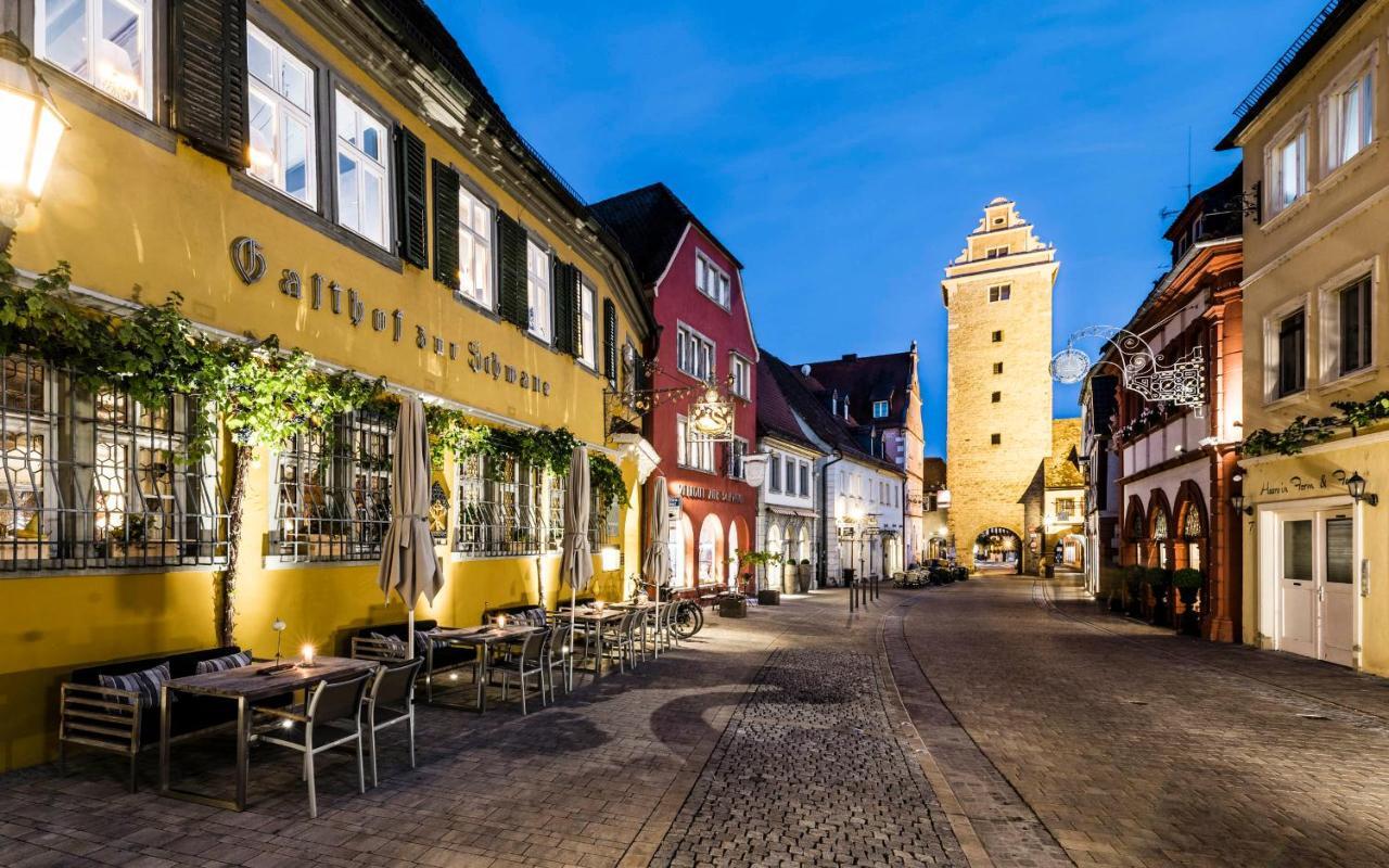 Romantik Hotel Zur Schwane Volkach Exterior foto